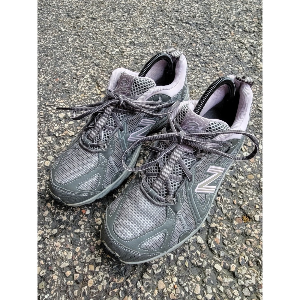 New Balance 573 V2 Trail Running Shoes Womens Size 10B All Terrain Pink/Gray